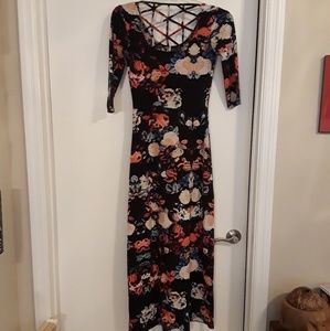 xhilaration floral print dress